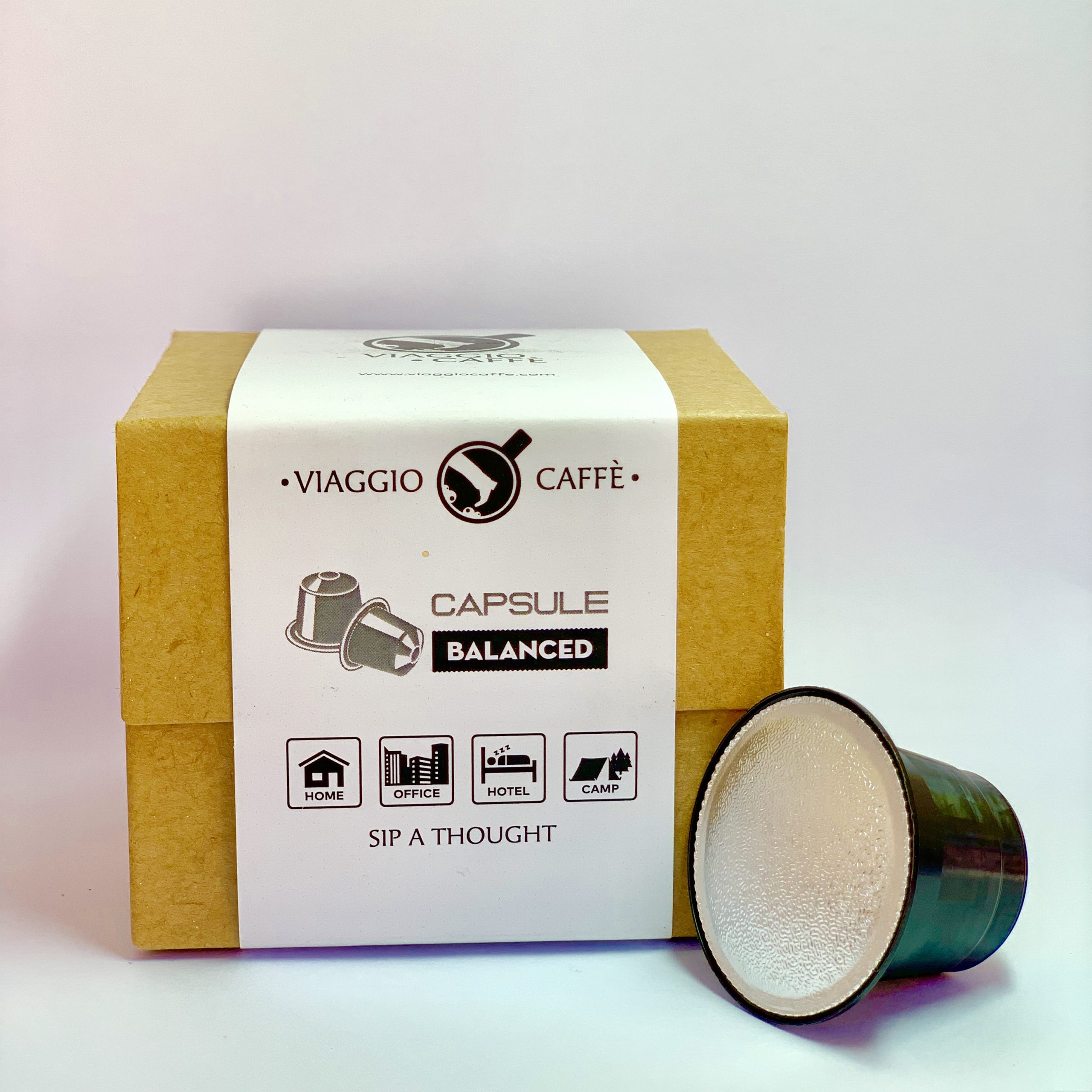 Viaggio Coffee Capsules Balance style compatible with Nespresso